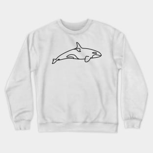 Killer Whale Crewneck Sweatshirt